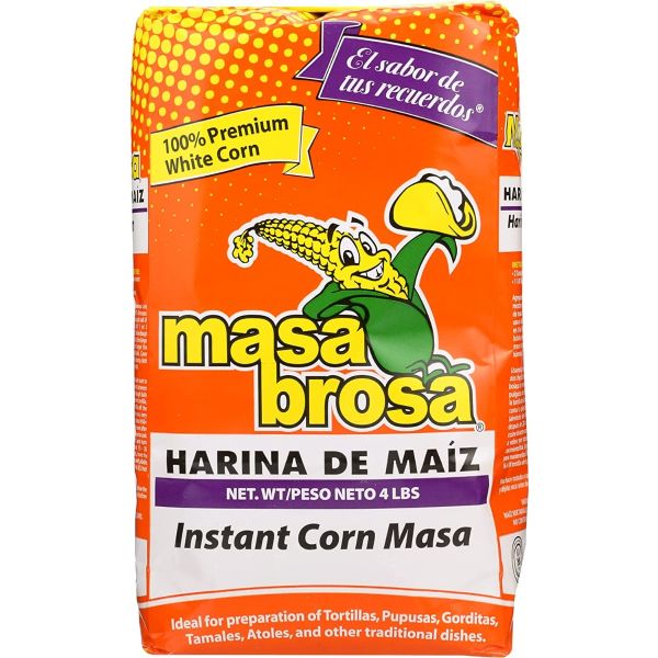 MASA BROSA: Instant Corn Masa, 4 lb