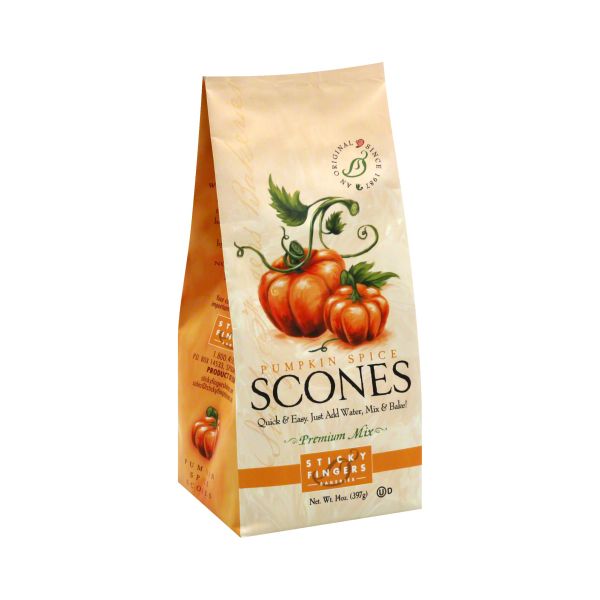 STICKY FINGERS BAKERIES: Pumpkin Spice Scones, 14 oz