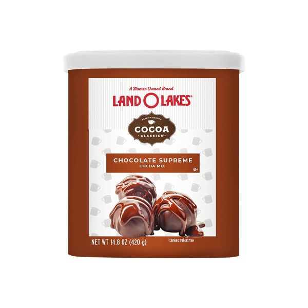 LAND O LAKES: Chocolate Supreme Cocoa Mix, 14.8 oz