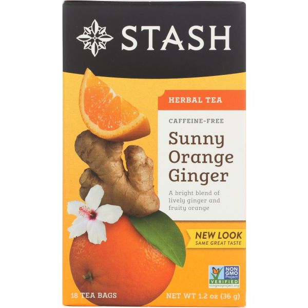 STASH TEA: Tea Ginger Orange, 18 bg