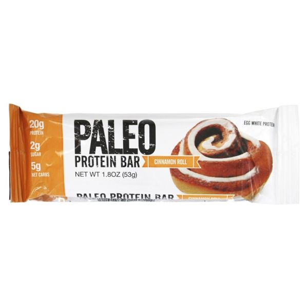 JULIAN BAKERY: Cinnamon Roll Paleo Protein Bar, 1.8 oz