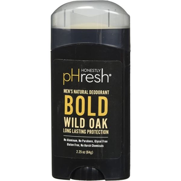 HONESTLY PHRESH: Bold Wild Oak Natural Deodorant Stick, 2.25 oz