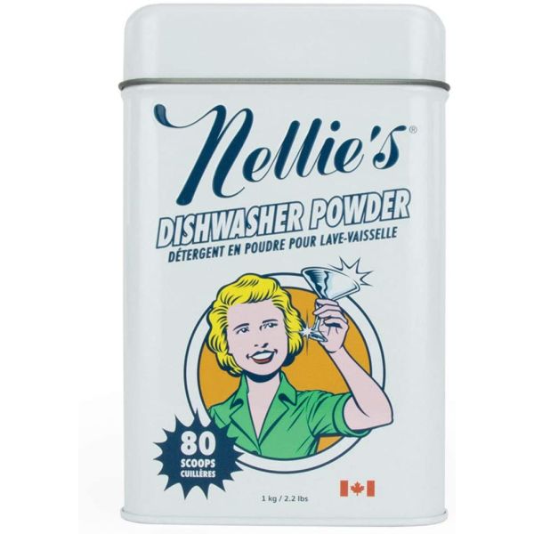NELLIES: Dishwasher Powder, 2.2 lb