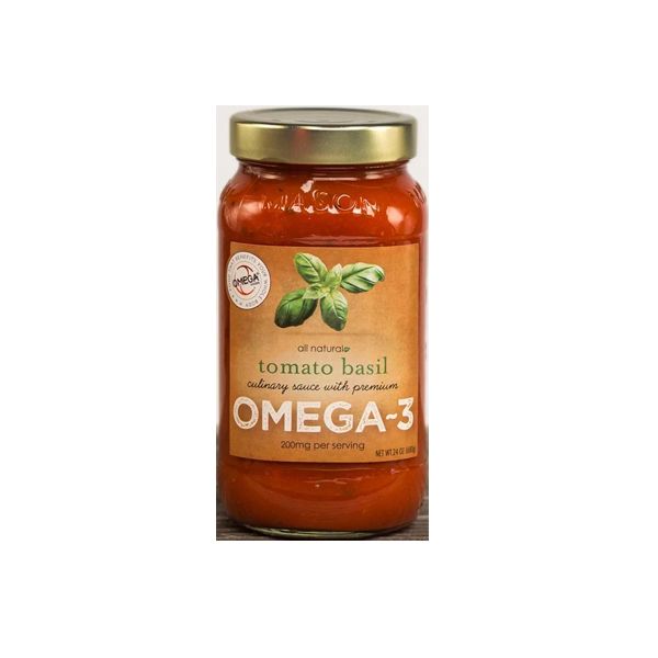 OMEGA FOODS: Tomato Basil Culinary Sauce, 24 oz