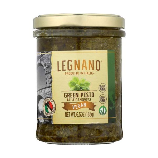LEGNANO: Vegan Green Pesto, 6.5 oz