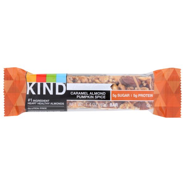 KIND: Caramel Almond Pumpkin Spice Bar, 1.4 oz