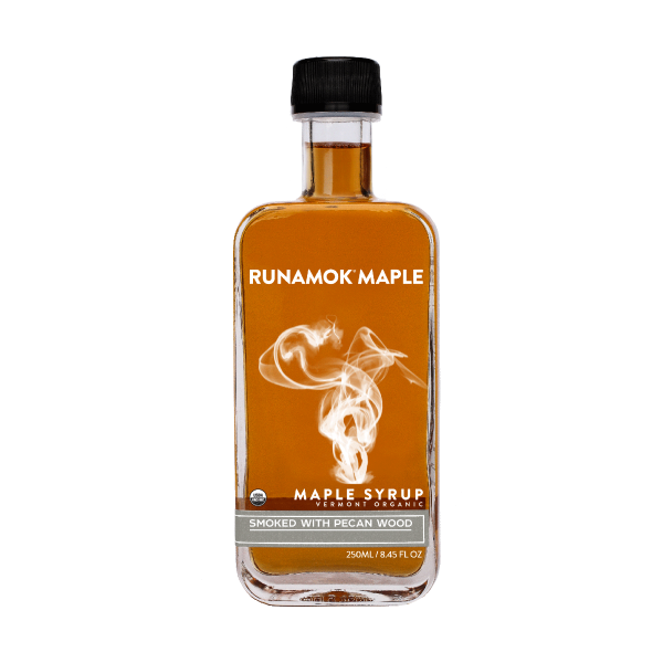 RUNAMOK MAPLE: Smoked With Pecan Wood Maple Syrup, 8.45 fo
