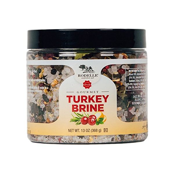 RODELLE: Gourmet Spice Blend Turkey Brine, 13 oz