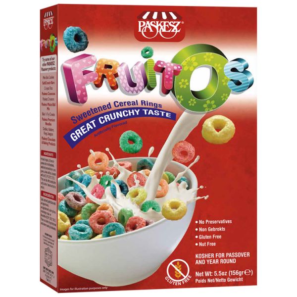 PASKESZ: Fruitos Cereal, 5.5 oz