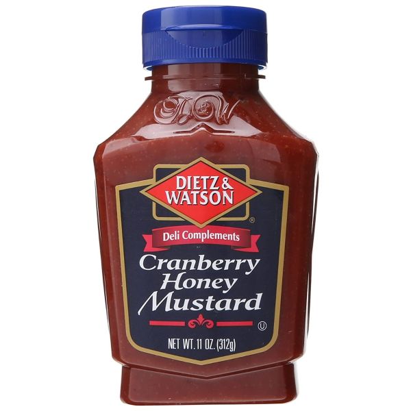 DIETZ AND WATSON: Cranberry Honey Mustard, 11 oz