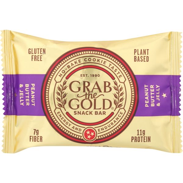 GRAB THE GOLD: Peanut Butter & Jelly Snack Bars, 2 oz