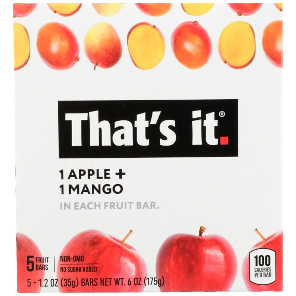 THATS IT: Apple & Mango Fruit Bar, 6 oz