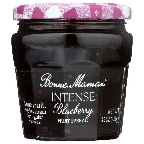 BONNE MAMAN: Intense Blueberry Fruit Spread, 8.2 oz