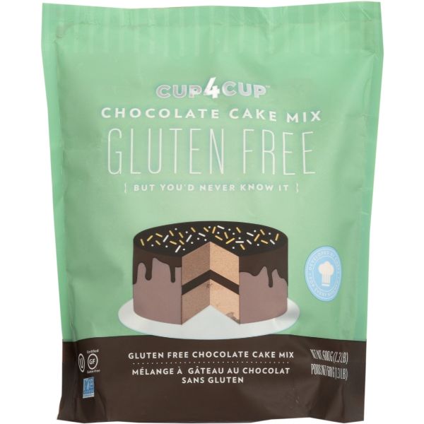 CUP 4 CUP: Mix Cake Chocolate, 20.8 oz