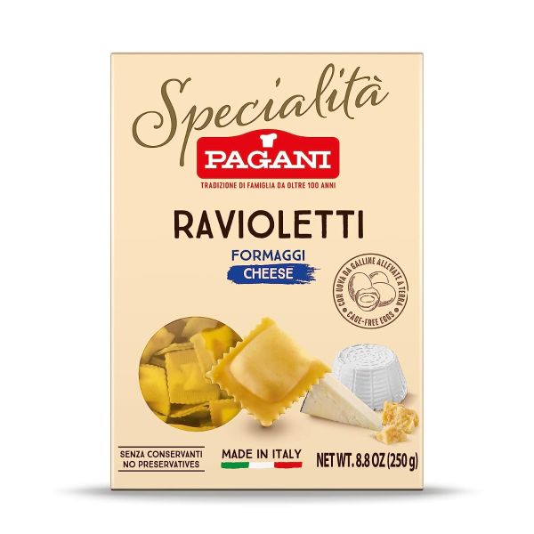 PAGANI: Ravioletti With Cheese, 8.8 OZ