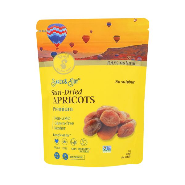 AZNUT: Sun Dried Dark Apricots, 6 oz