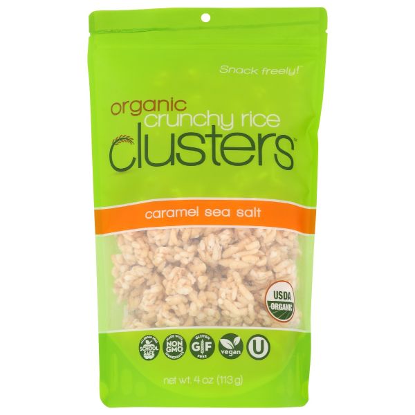 CRUNCHY RICE ROLLERS: Rice Rollers Crml Ssalt, 4 oz