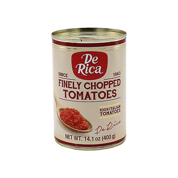DE RICA: Finely Chopped Tomatoes, 14.1 oz