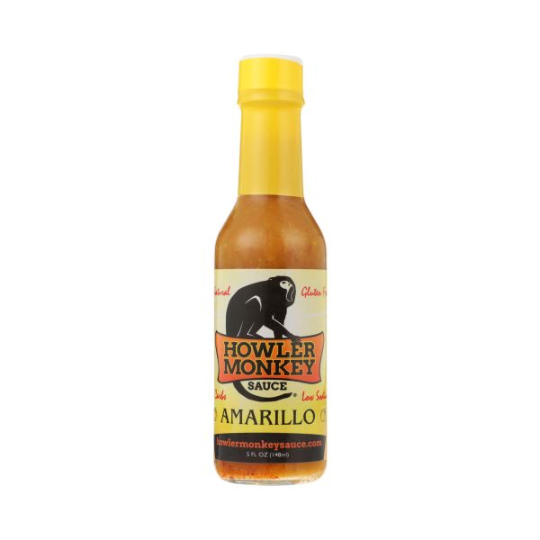 HOWLER MONKEY SAUCE: Amarillo Hot Sauce, 5 oz