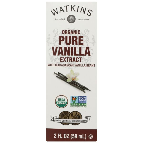 WATKINS: Organic Pure Vanilla Extract, 2 fo