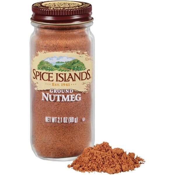 SPICE ISLANDS: Ground Nutmeg, 2.1 oz
