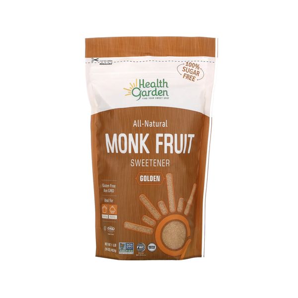 HEALTH GARDEN: Golden Monk Fruit Sweetener, 1 lb