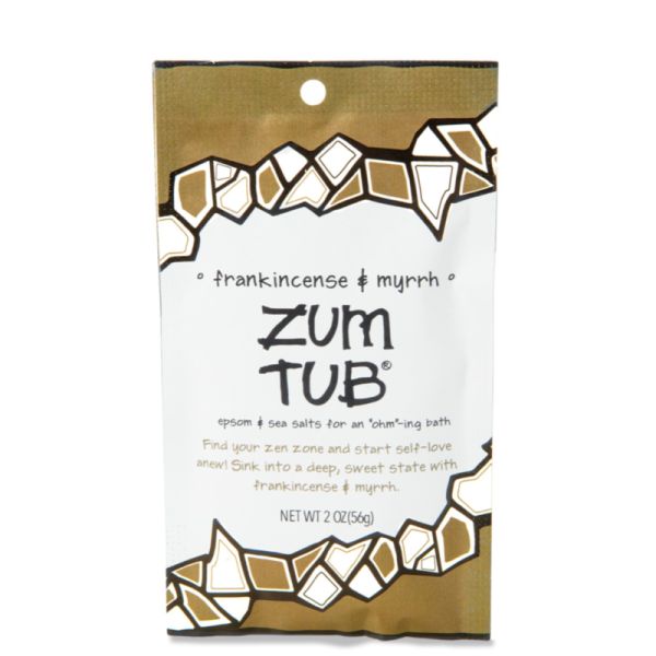 ZUM: Salt Bath Franknsc Myrrh, 2 oz