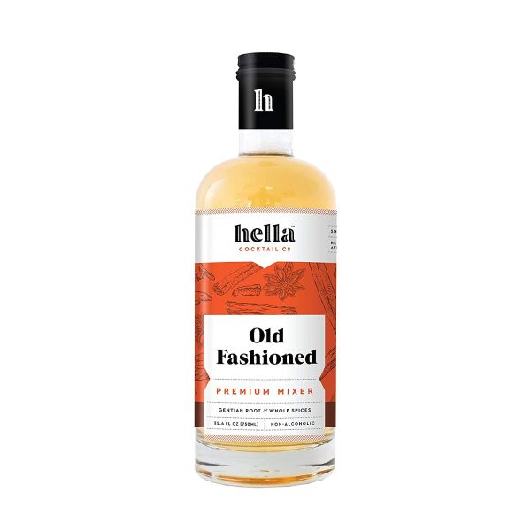 HELLA COCKTAIL: Old Fashioned Premium Mixer, 25.4 fo