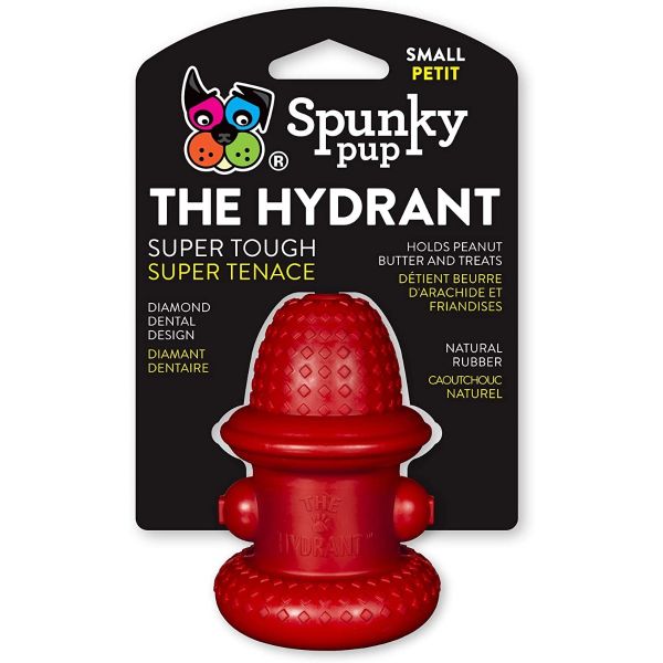 SPUNKY PUP: Fetch and Chew Dog Toy Small Hydrant, 1 ea