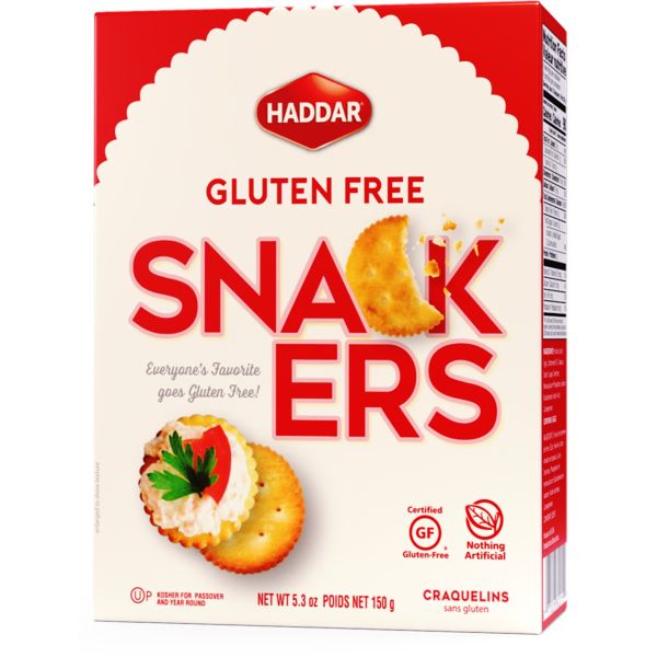 HADDAR: Gluten Free Snackers, 5.3 oz