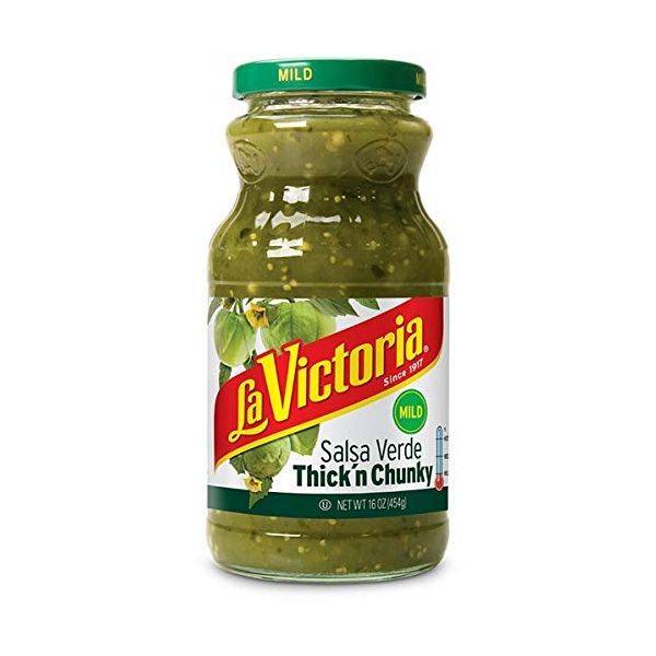 LA VICTORIA: Mild Salsa Verde Thick N Chunky, 16 oz