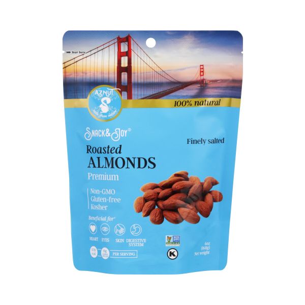 AZNUT: Roasted Almonds, 6 oz