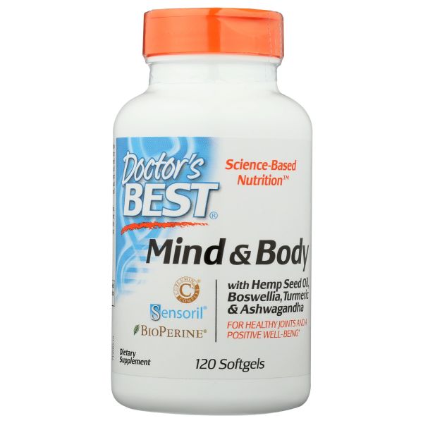 DOCTORS BEST: Mind & Body, 120 sg