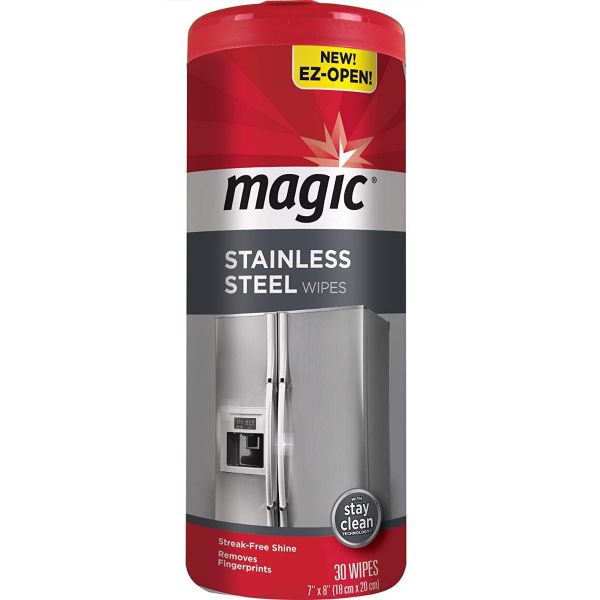MAGIC: Stainless Steel Wipes, 30 pc