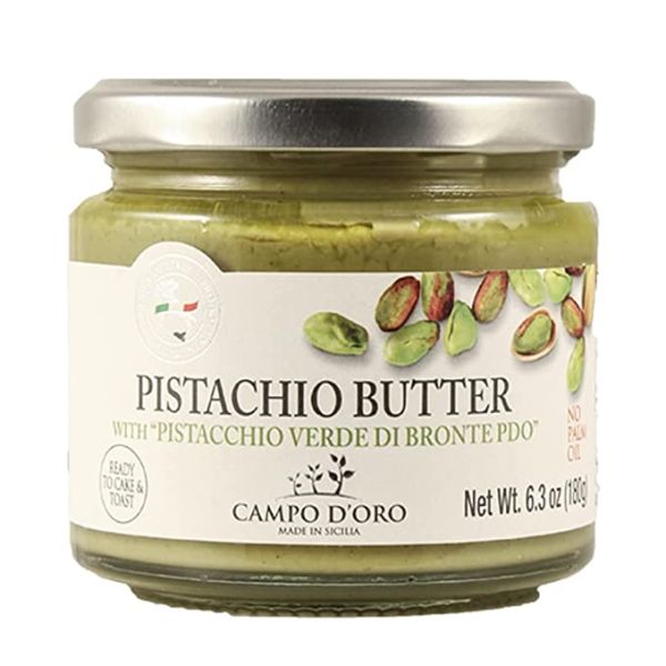 CAMPO DORO: Pistachio Butter With Sicilian Pistachio, 6.3 oz