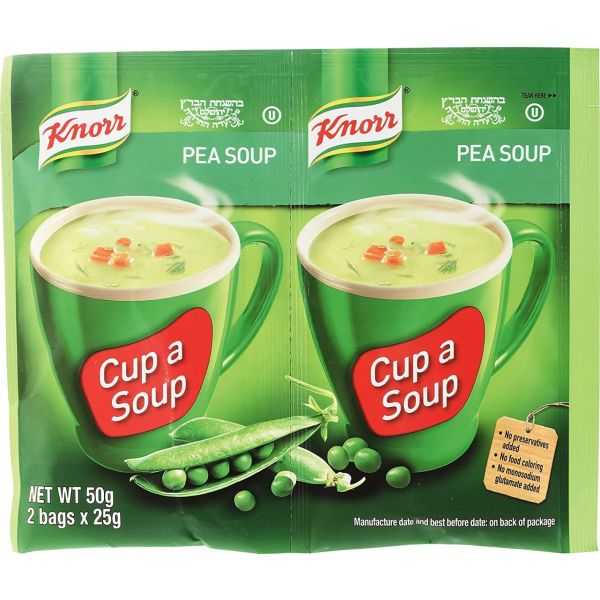 KNORR - KOSHER: Soup Inst Cup Pea, 1.76 oz
