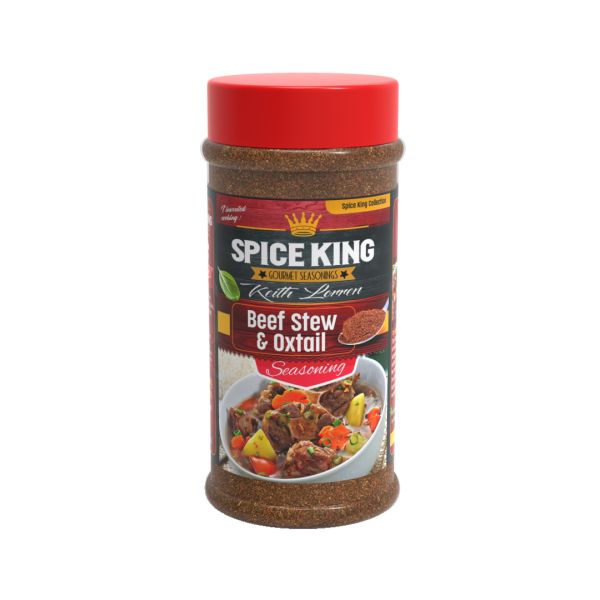 THE SPICE KING BY KEITH LORREN: Beef Stew & Oxtail Seasoning, 4 oz