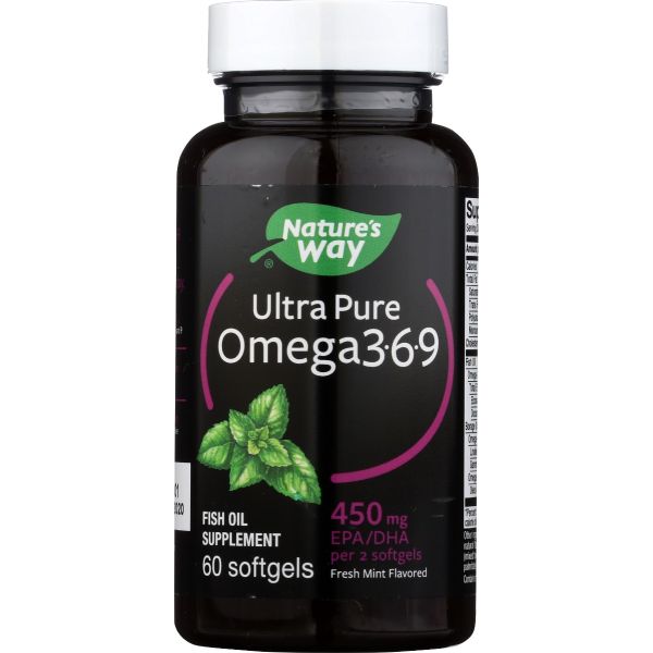 NATURES WAY: Omega 369 Ultra Pure, 60 sg