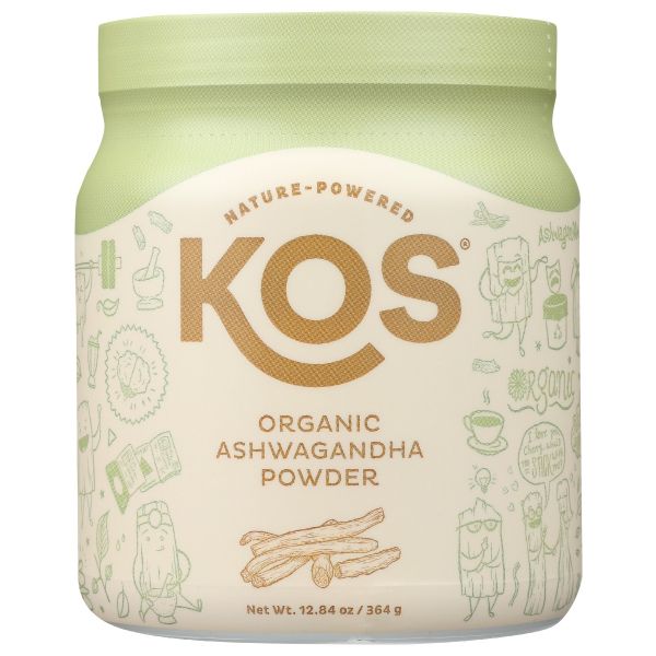 KOS: Organic Ashwagandha Powder, 12.84 oz