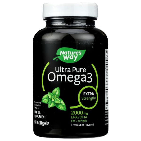 NATURES WAY: Omega 3 Ultra Xstrngth, 60 sg
