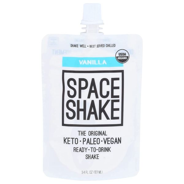 SPACE SHAKE: Organic Vanilla Shake, 3.4 fo