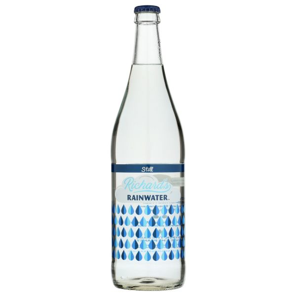 RICHARDS RAINWATER: Still Water In Glass Bottle, 25.4 fo