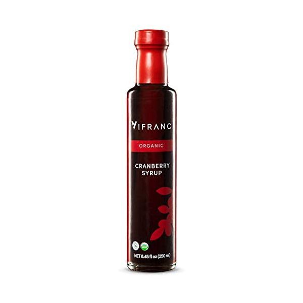VIFRANC: Organic Cranberry Syrup, 250 ml