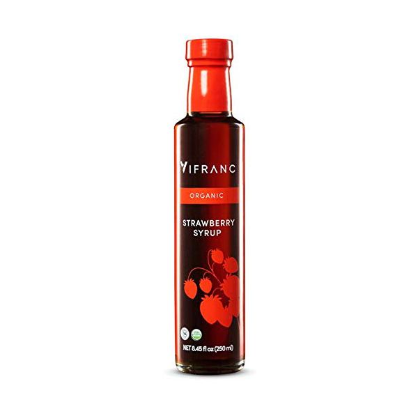 VIFRANC: Organic Strawberry Syrup, 250 ml