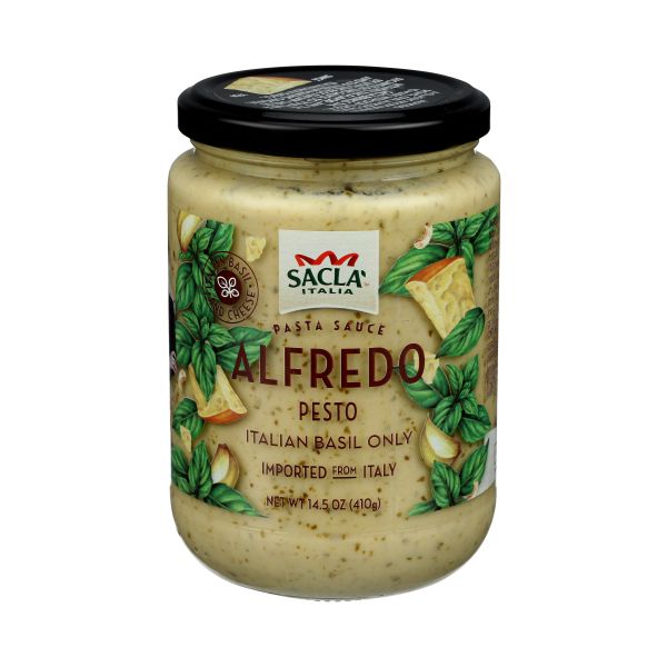 SACLA: Alfredo Pesto Pasta Sauce, 14.5 oz