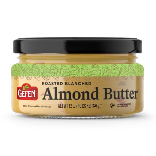 GEFEN: Roasted Blanched Almond Butter, 12 oz
