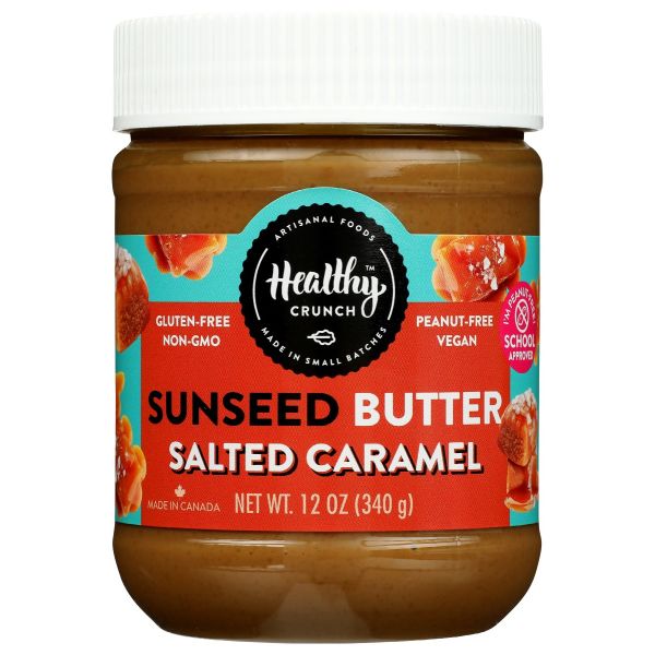 HEALTHY CRUNCH: Salted Caramel Sunseed Butter, 12 oz