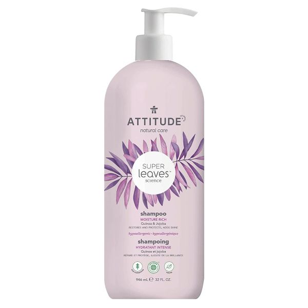 ATTITUDE: Super Leaves Moisture Rich Shampoo, 32 fo