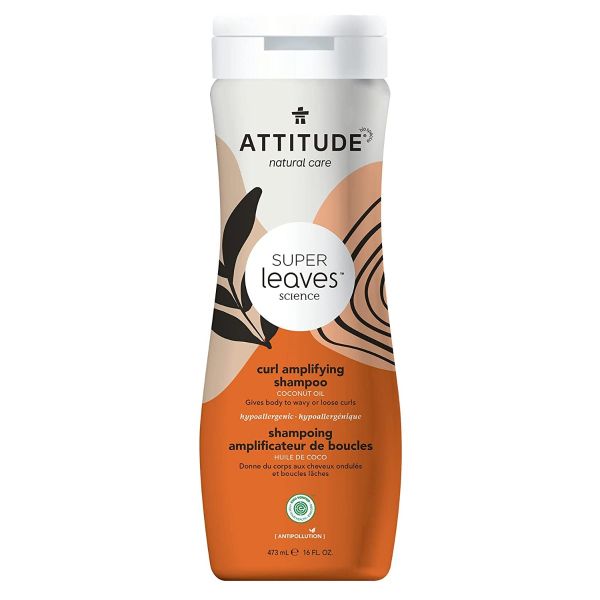 ATTITUDE: Super Leaves Curl Amplifying Shampoo, 16 fo