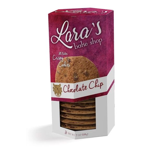 LARAS BAKE SHOP: Chocolate Chip Cookie, 7 oz